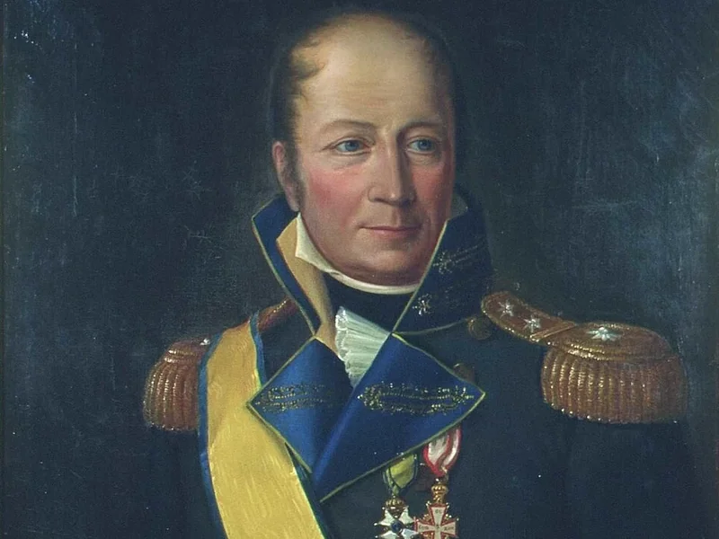 1818-David Arnesen - Ritratto di Diderik Hegermann